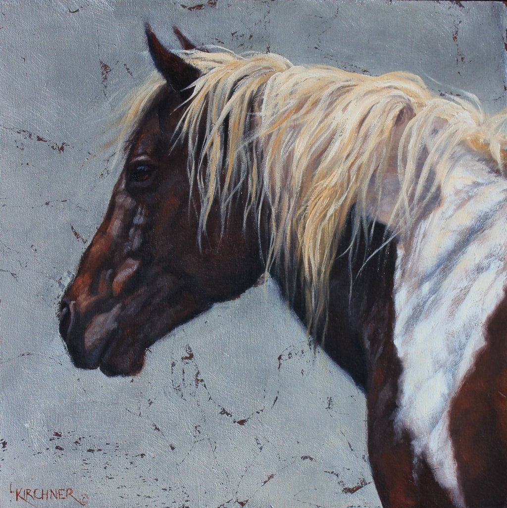 Leslie Kirchner, leslie kirchner artist, western art, western artist, wildlife art, wildlife artist, nature art, nature artist, paint horse, paint horse art, paint horse painting, horse, horse art, horse painting